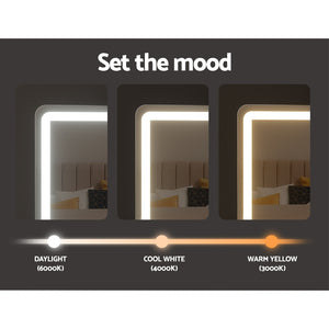 Embellir Makeup Mirror With Light | Hollywood Vanity LED Mirrors White 50X60CM