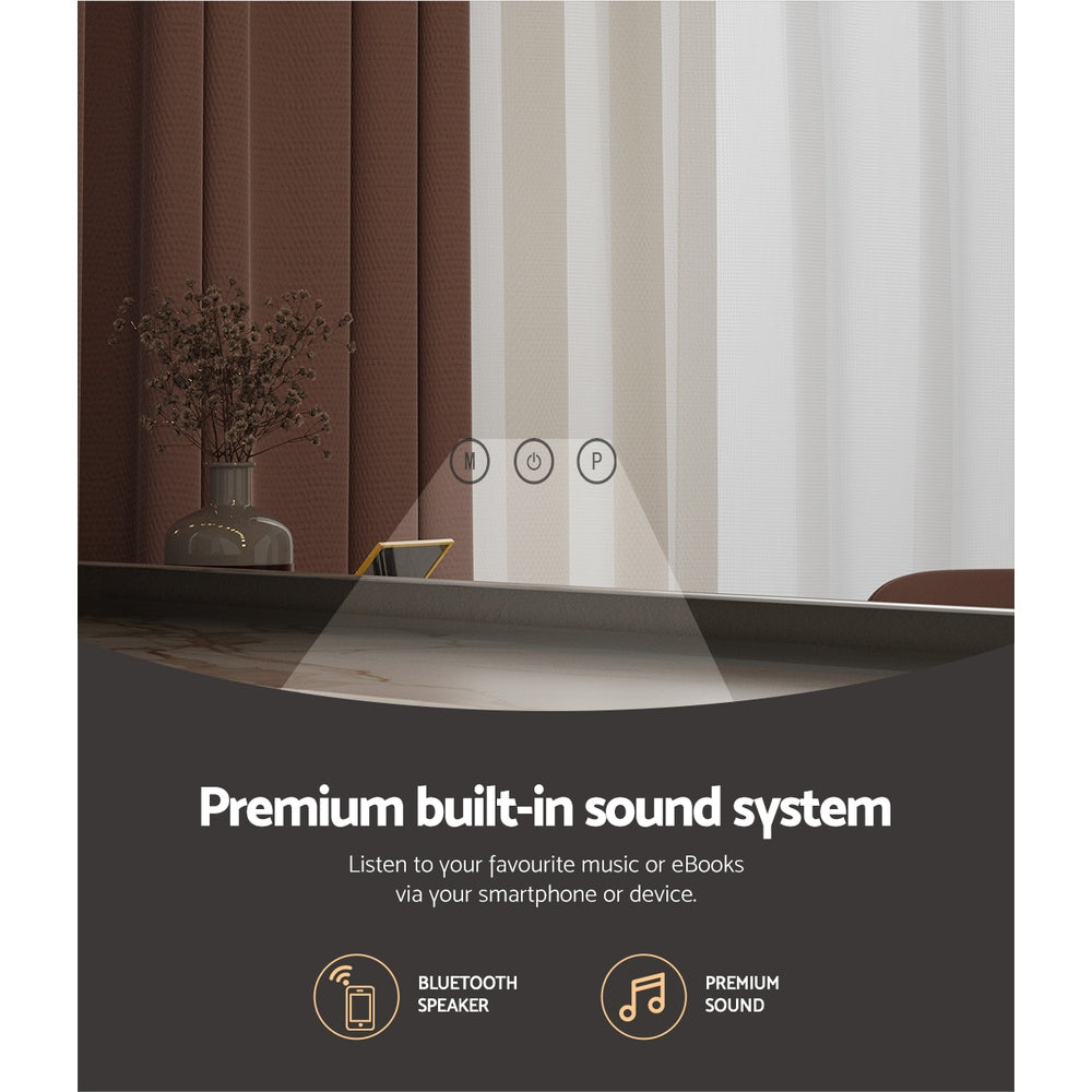 Embellir Bluetooth Makeup Mirror with Light | Wall Mounted Hollywood LED Cosmetic Mirror