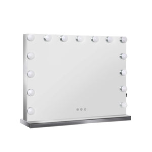 Embellir Hollywood Frameless Makeup Mirror - LED Lighted Vanity | Beauty Mirror
