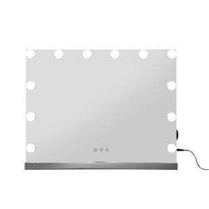 Embellir Hollywood Frameless Makeup Mirror - LED Lighted Vanity | Beauty Mirror