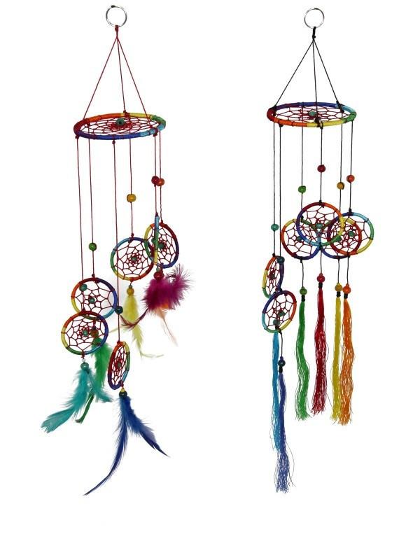 Mini Rainbow Coloured Dream Catcher / Mobile