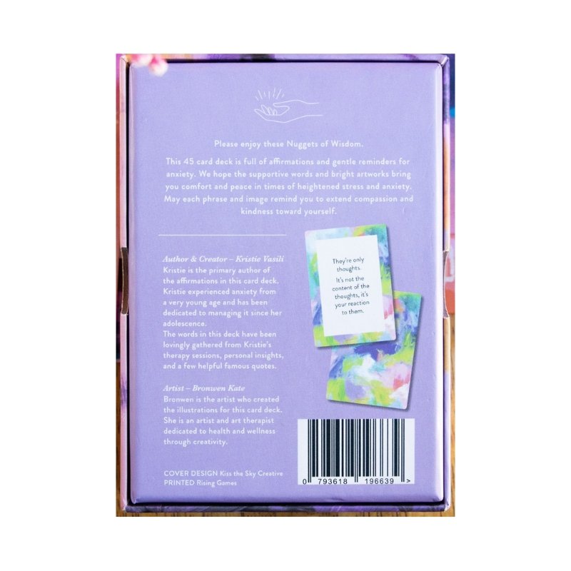 Nuggets Of Wisdom Affirmation Cards - 45 Card Deck