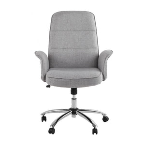 Comfortable Grey Fabric Office Chair