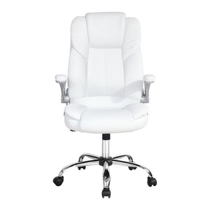 Artiss Kea Executive Office Chair Leather White