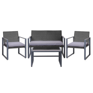 Patio Table And Chairs - 4PCS Family Set