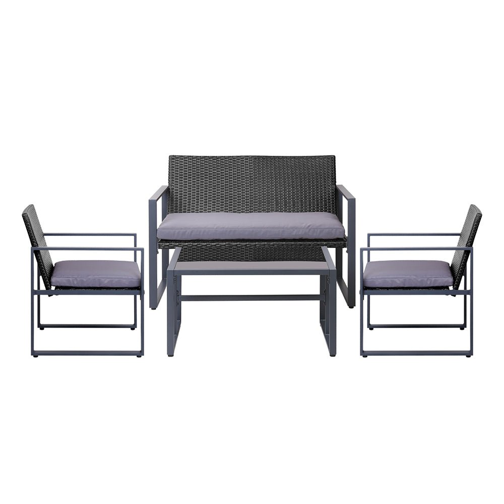 Patio Table And Chairs - 4PCS Family Set