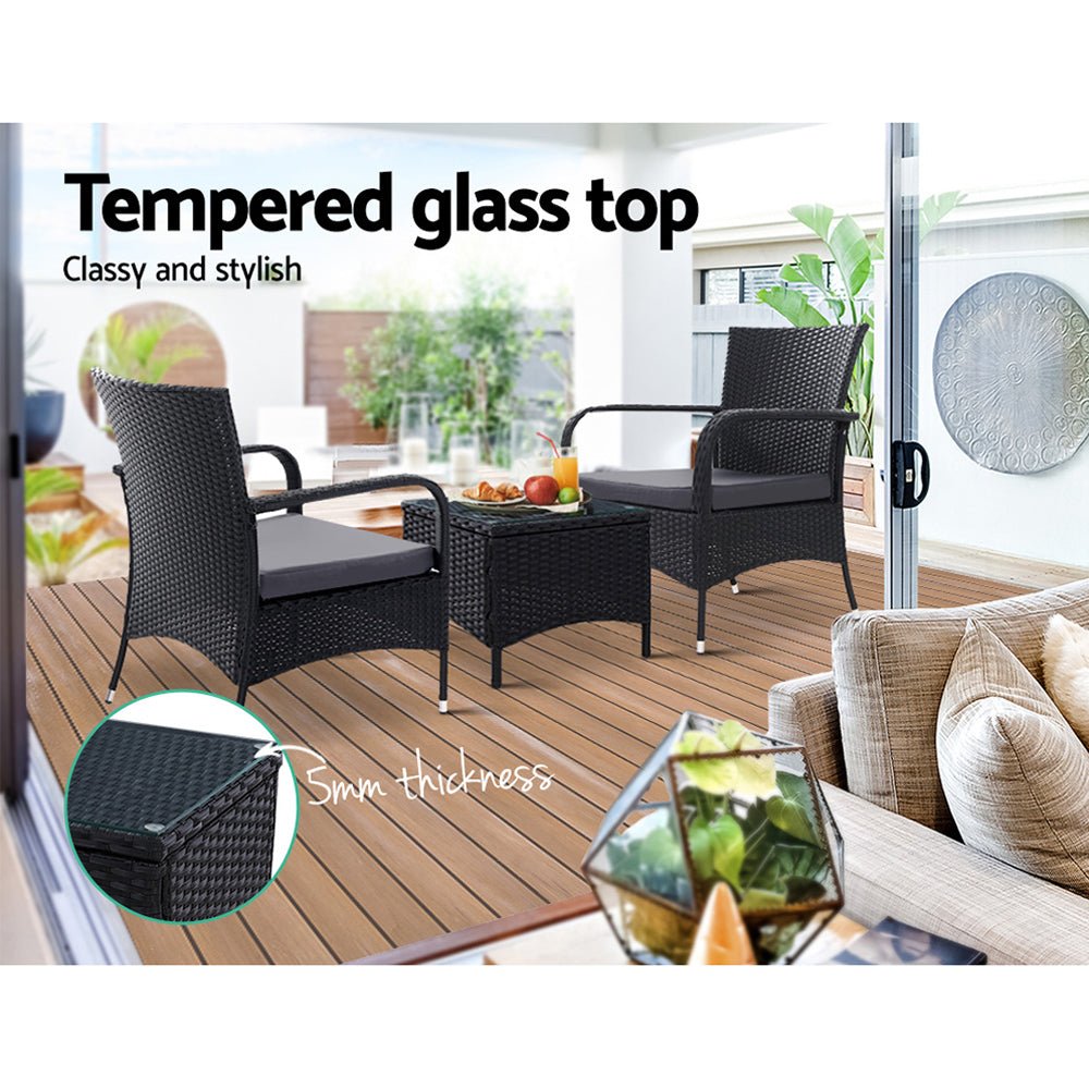 3PCS Garden Furniture Kit