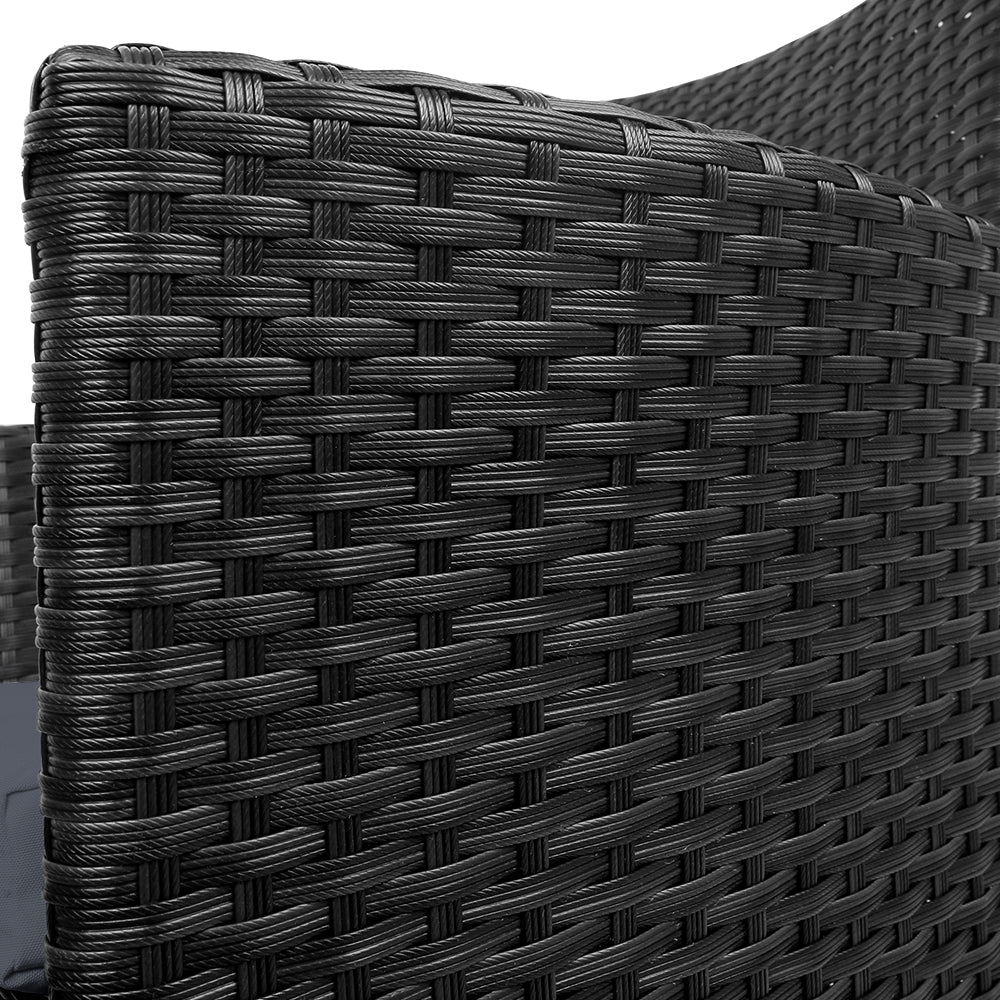 Outdoor Bistro Chairs Set With Cushions