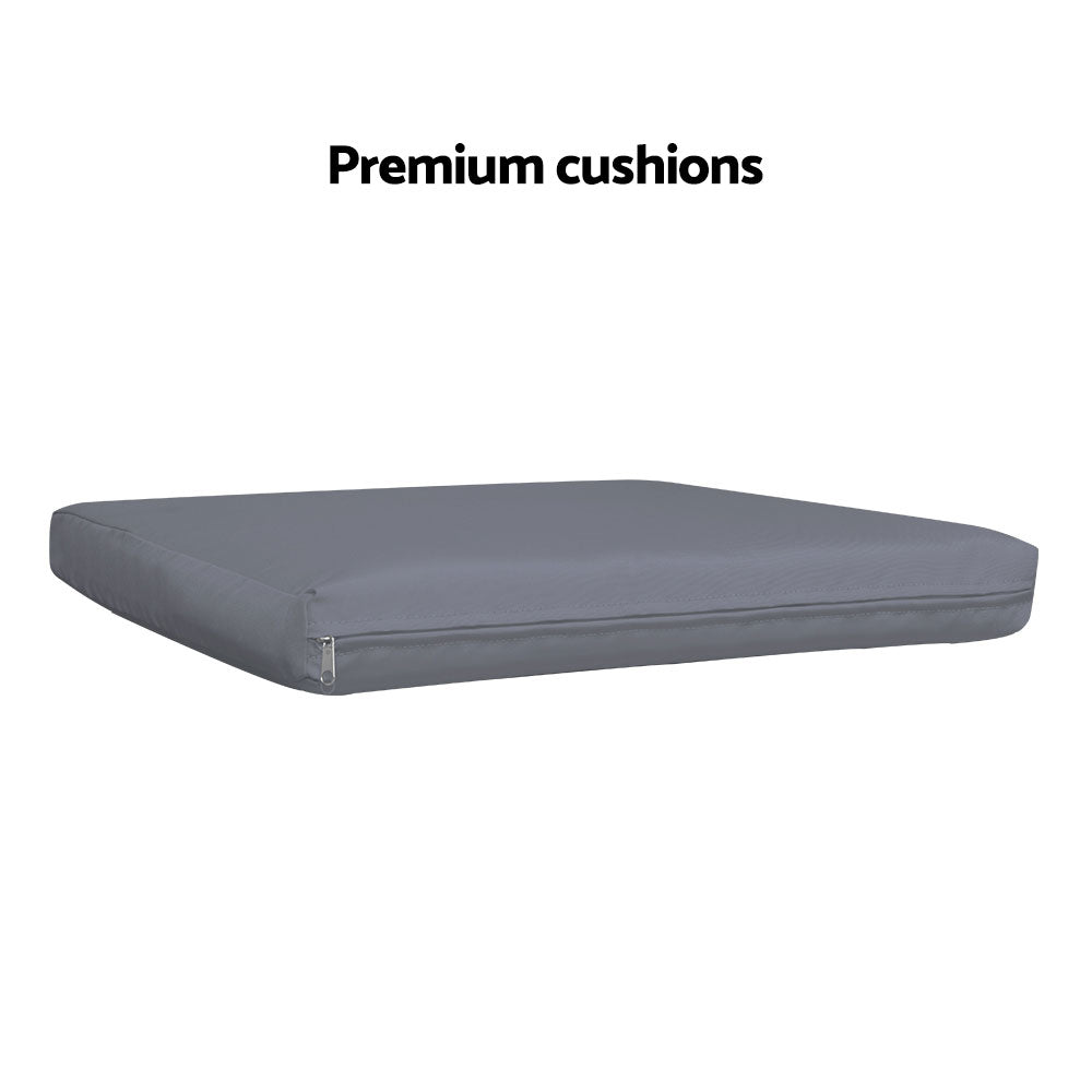 Outdoor Black Bistro Wicker Chair