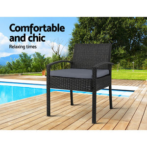 Outdoor Dining Chairs - Set Of 2