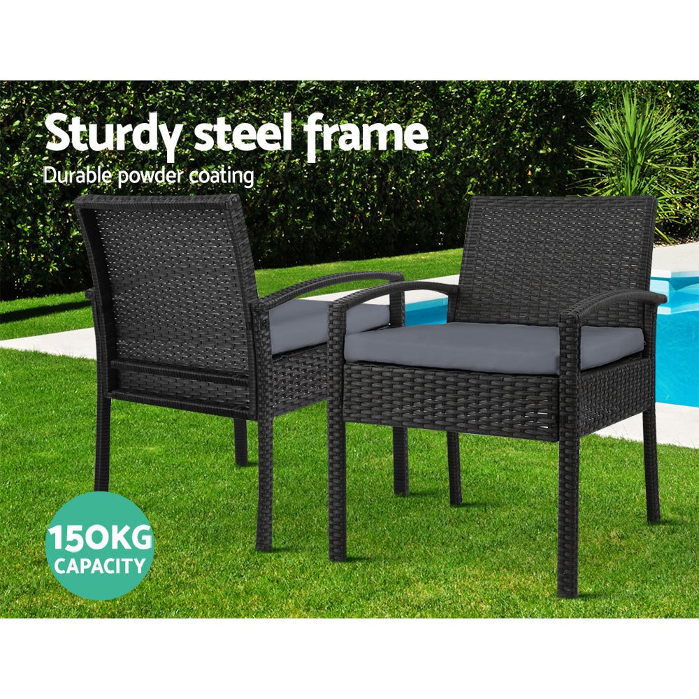 Outdoor Dining Chairs - Set Of 2