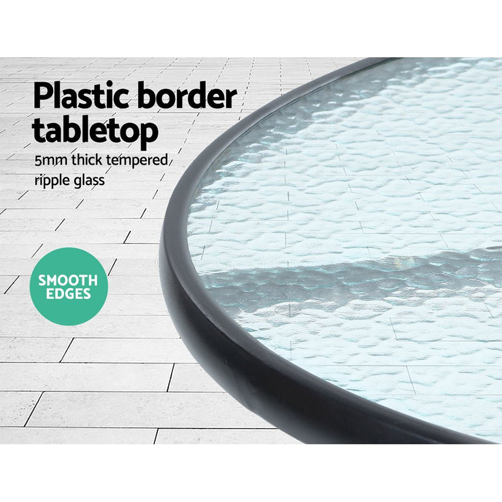 Patio Chair And Table Set - 2PCS