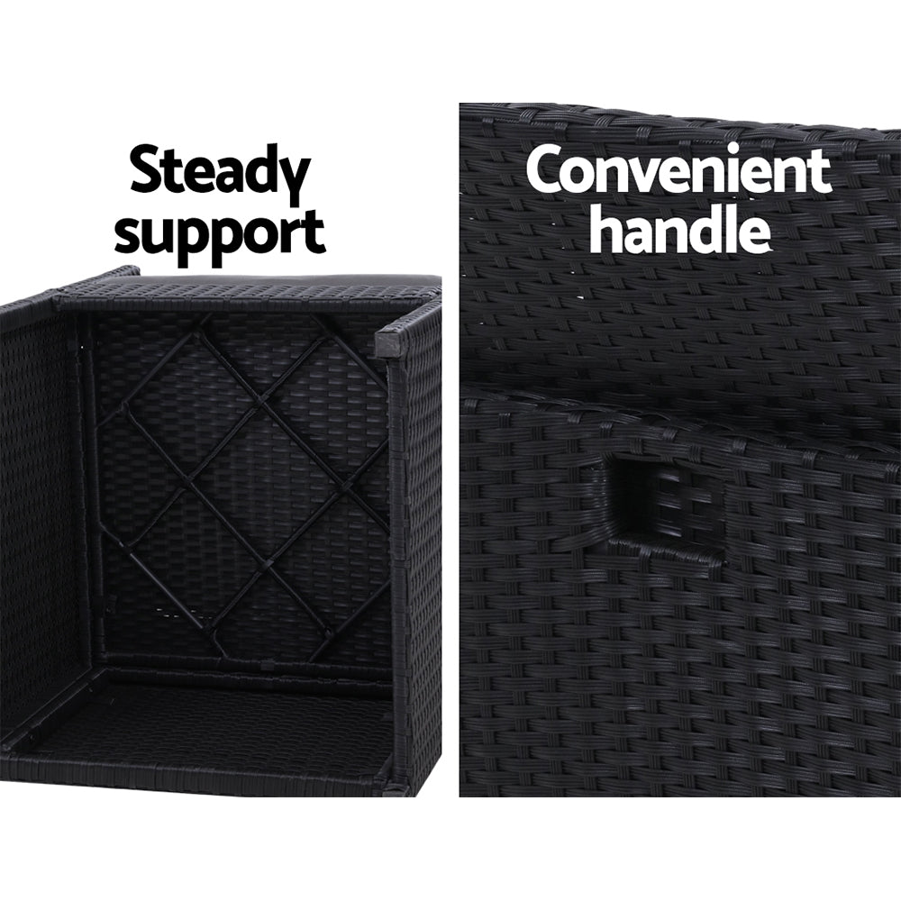 3PCS Patio Sofa Dining Set