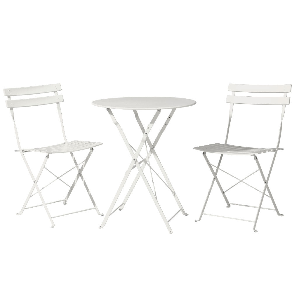 Gardeon Outdoor Setting Bistro Set | Folding Table and Chairs for Patio