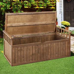 1.28m Garden Storage Box / Bench