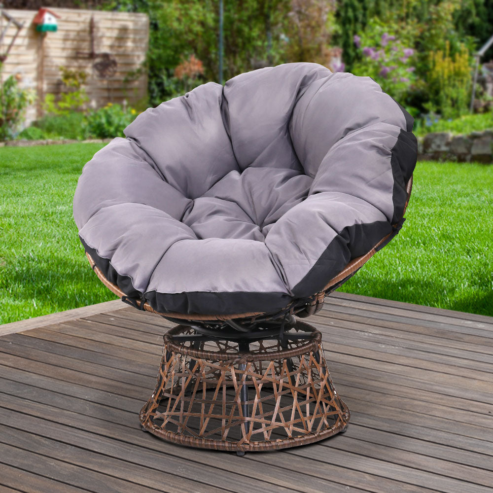 Outdoor Papasan Chair For Patio