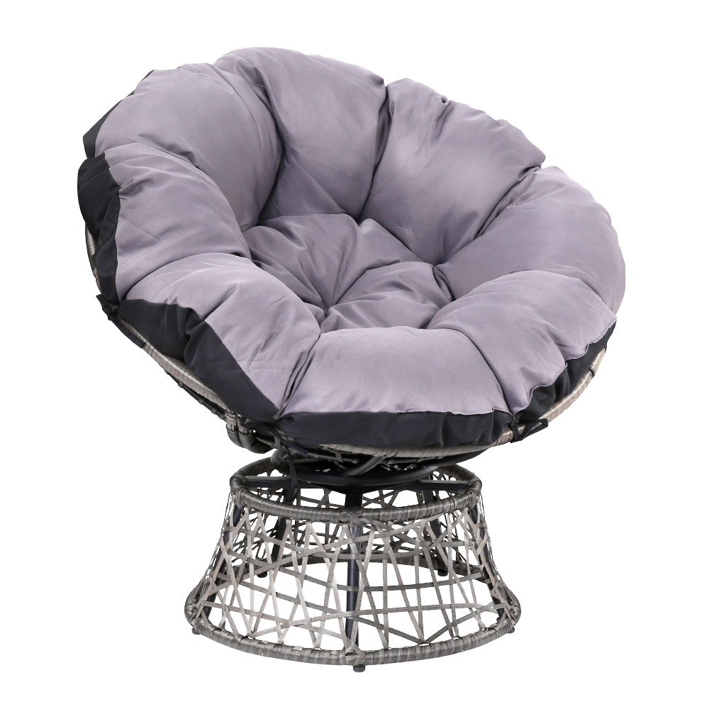 Patio Soft Cushioned Egg Chair