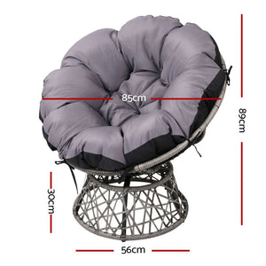 Patio Soft Cushioned Egg Chair