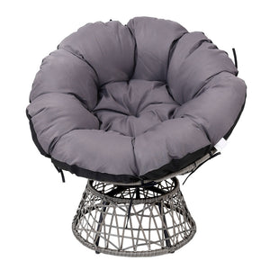 Patio Soft Cushioned Egg Chair