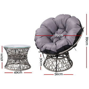 Comfy Egg Pod Patio Chairs