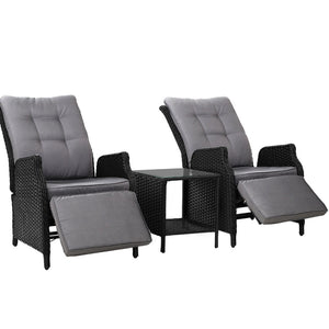 Recliner Chairs / Sun lounge Sofa - 2PCS