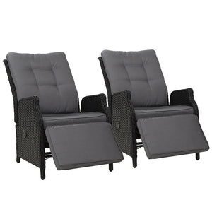 Recliner Chair Set For Patios