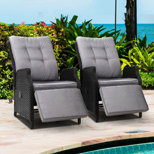 Recliner Chair Set For Patios