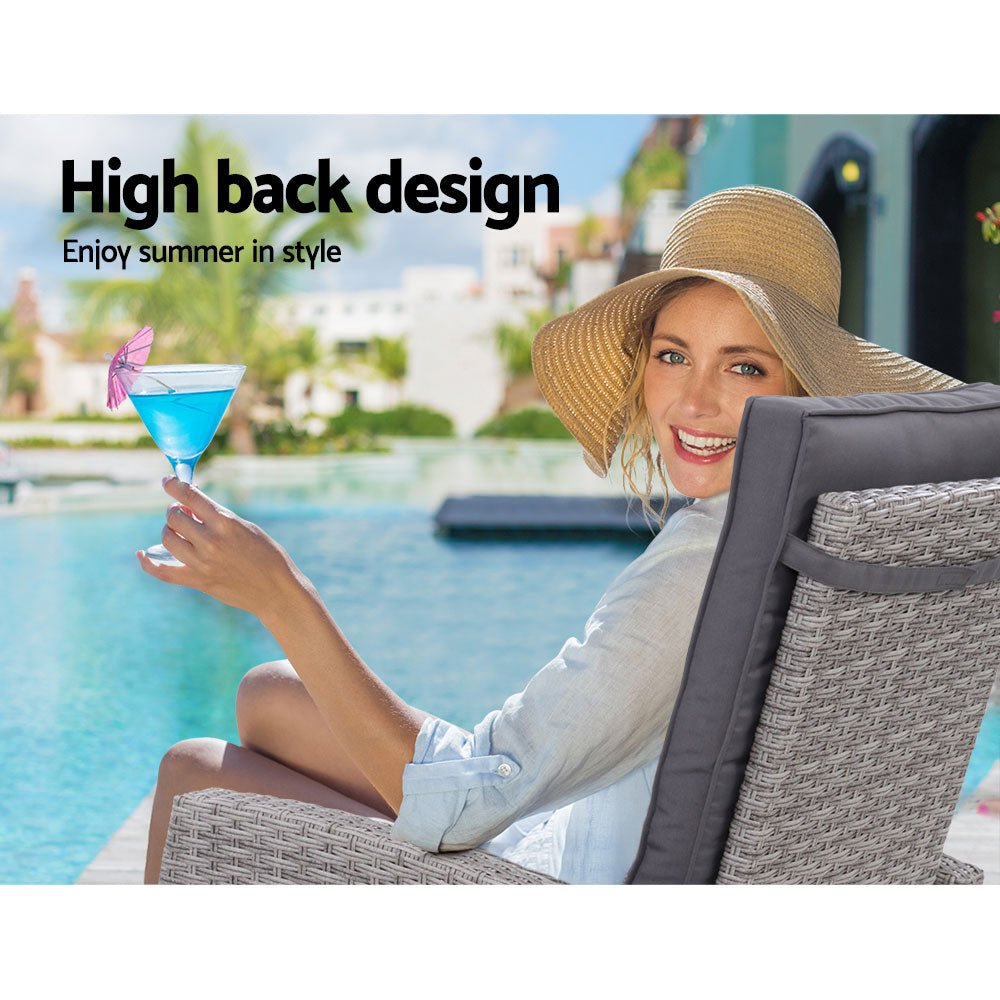 Recliner Sun Lounge Chair - Outdoor / Patio