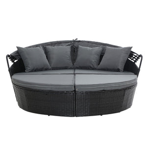 Rattan Patio Day Bed