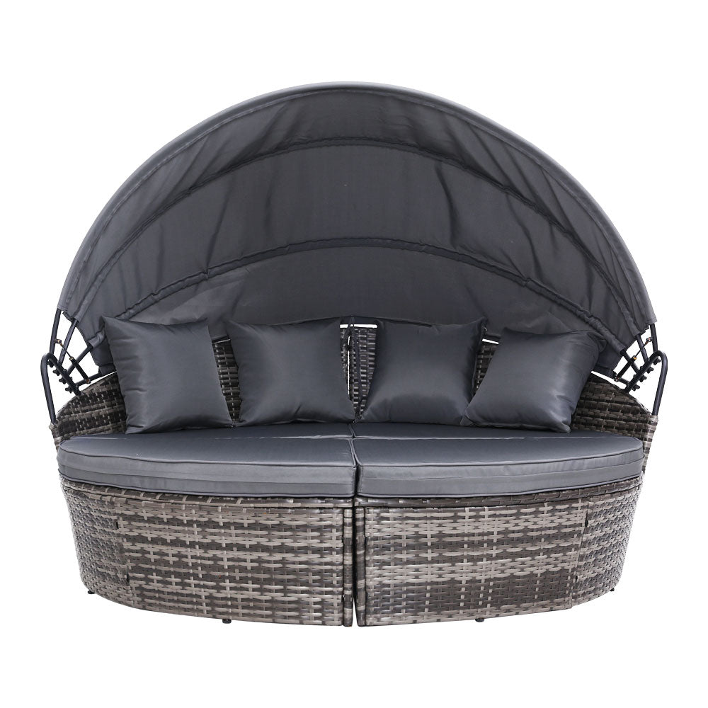 Round Day Bed / Lounge For Patio