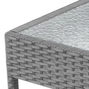 Grey 3-piece Outdoor Furniture Set