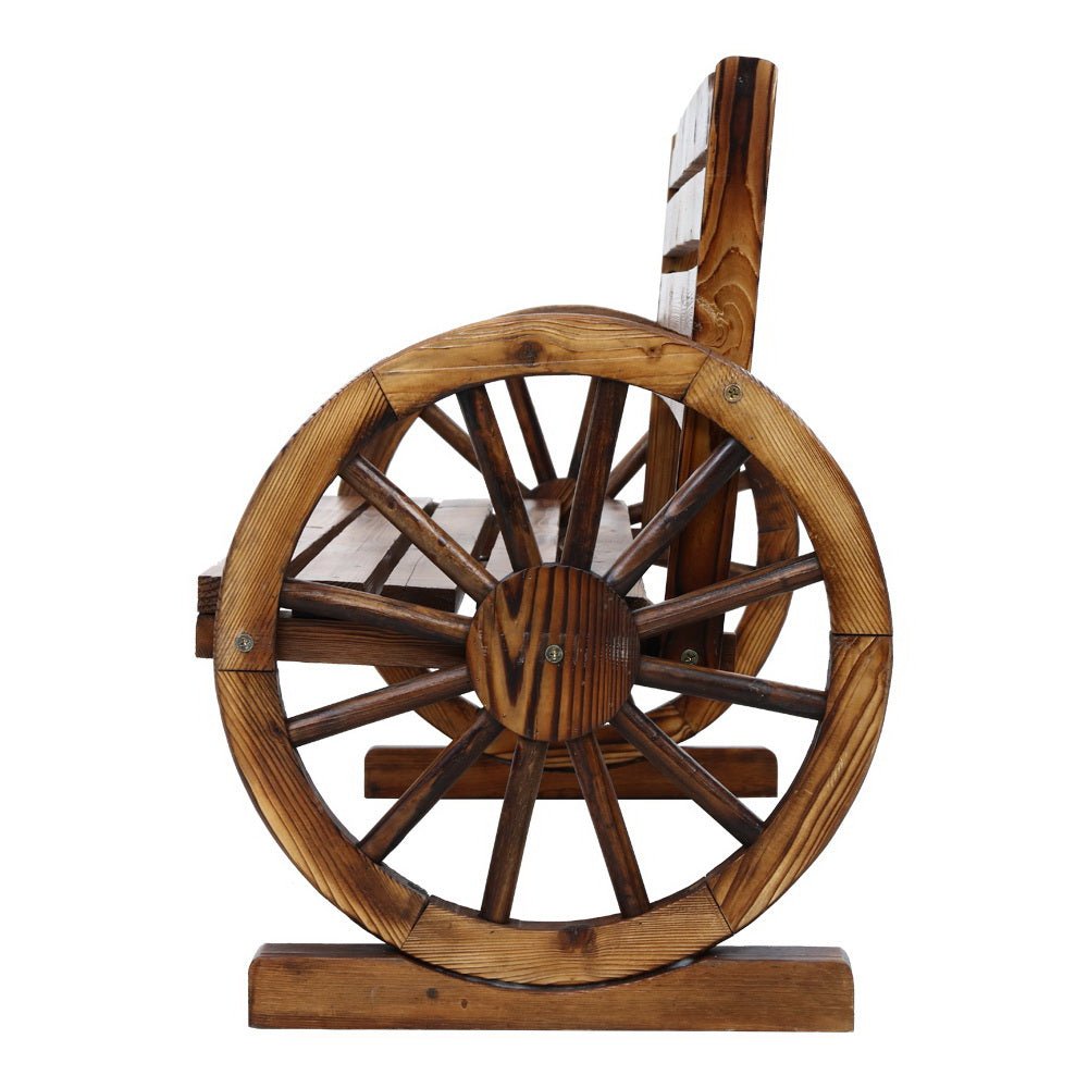 Wooden 3 Person Garden Bench