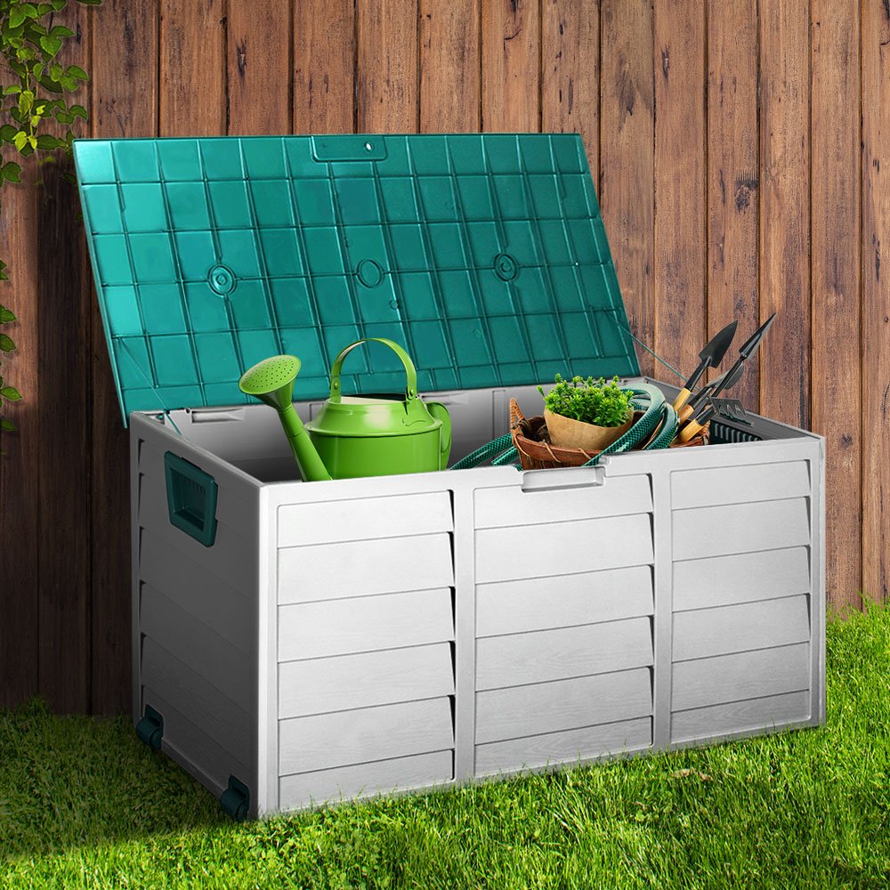 290L Green Outdoor Storage Box