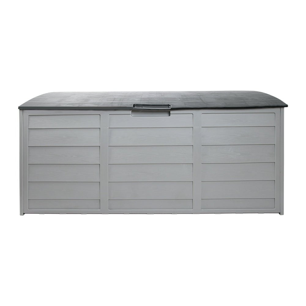 290L Grey Outdoor Storage Box