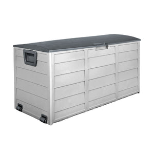 290L Grey Outdoor Storage Box