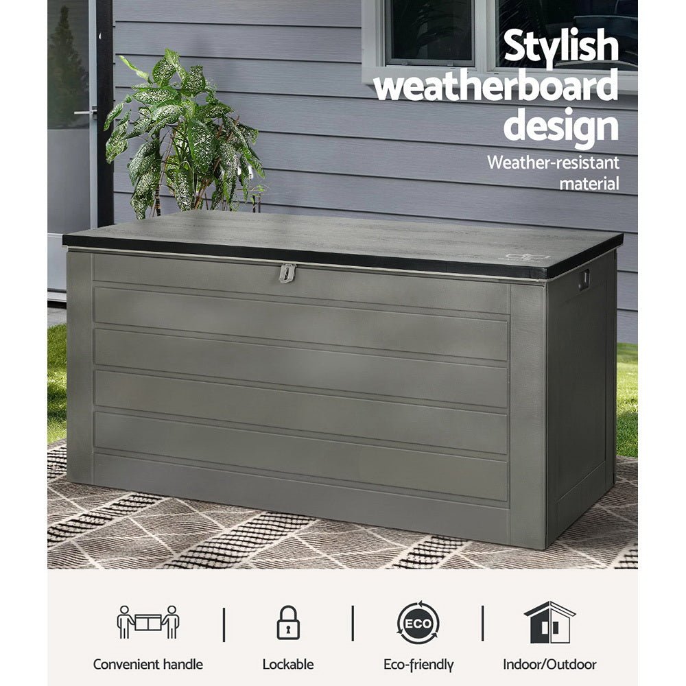 Outdoor Storage Box | Gardeon | 680L | Indoor Garden Bench | Tool Sheds Chest
