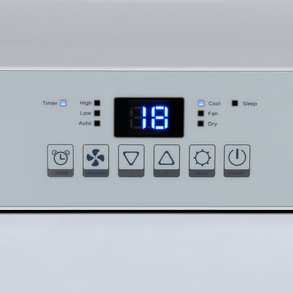 Devanti 12000BTU Portable Air Conditioner | Cooling, Mobile Fan Cooler, Remote, 3300W