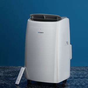 Devanti 12000BTU Portable Air Conditioner | Cooling, Mobile Fan Cooler, Remote, 3300W