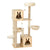 i.Pet Cat Tree Tower Scratching Post | Wood Bed Condo Toys House | 141cm