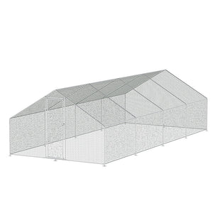 i.Pet Large Walk-In Chicken Coop | Rabbit Hutch with Cover | 8m x 3m x 2m