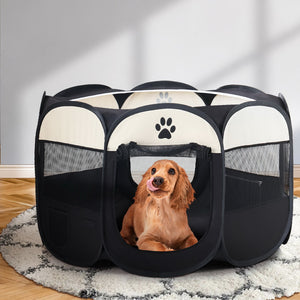 i.Pet Dog Playpen Enclosure Crate - 8 Panel Play Pen Tent Bag | Extra Large
