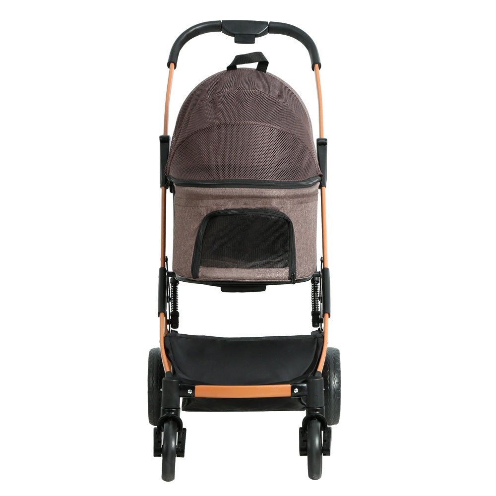 Pet Stroller | i.Pet | Dog Pram | Large Cat Carrier | Travel Pushchair | Foldable | 4 Wheels