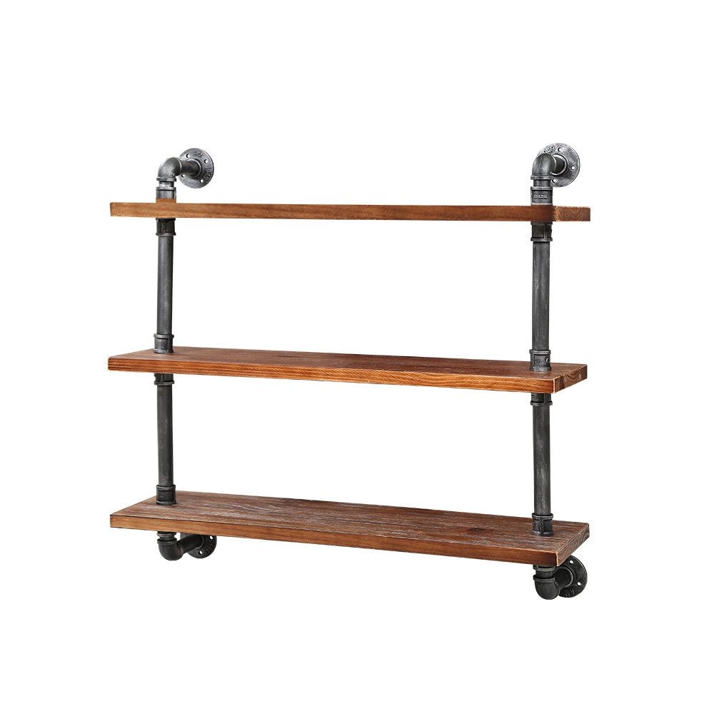 Industrial DIY Pipe Display Wall Shelf