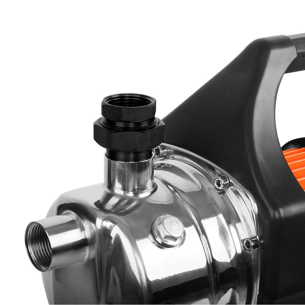 800W Stainless Steel Garden Water Pump - 54L/min - 40m Head