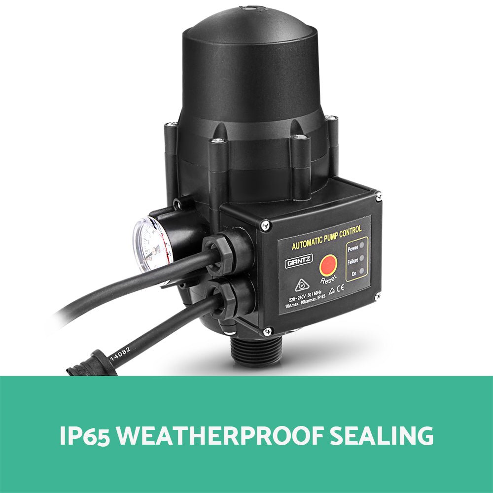 Giantz 2300W High Pressure Garden Jet Water Pump with Auto Controller - 72000L/H - 80m Head