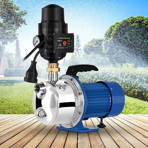 Giantz 2300W High Pressure Garden Jet Water Pump with Auto Controller - 72000L/H - 80m Head