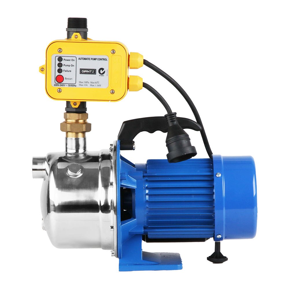 Giantz 2300W High Pressure Jet Water Pump with Auto Controller - 7200L/H - 80m Head