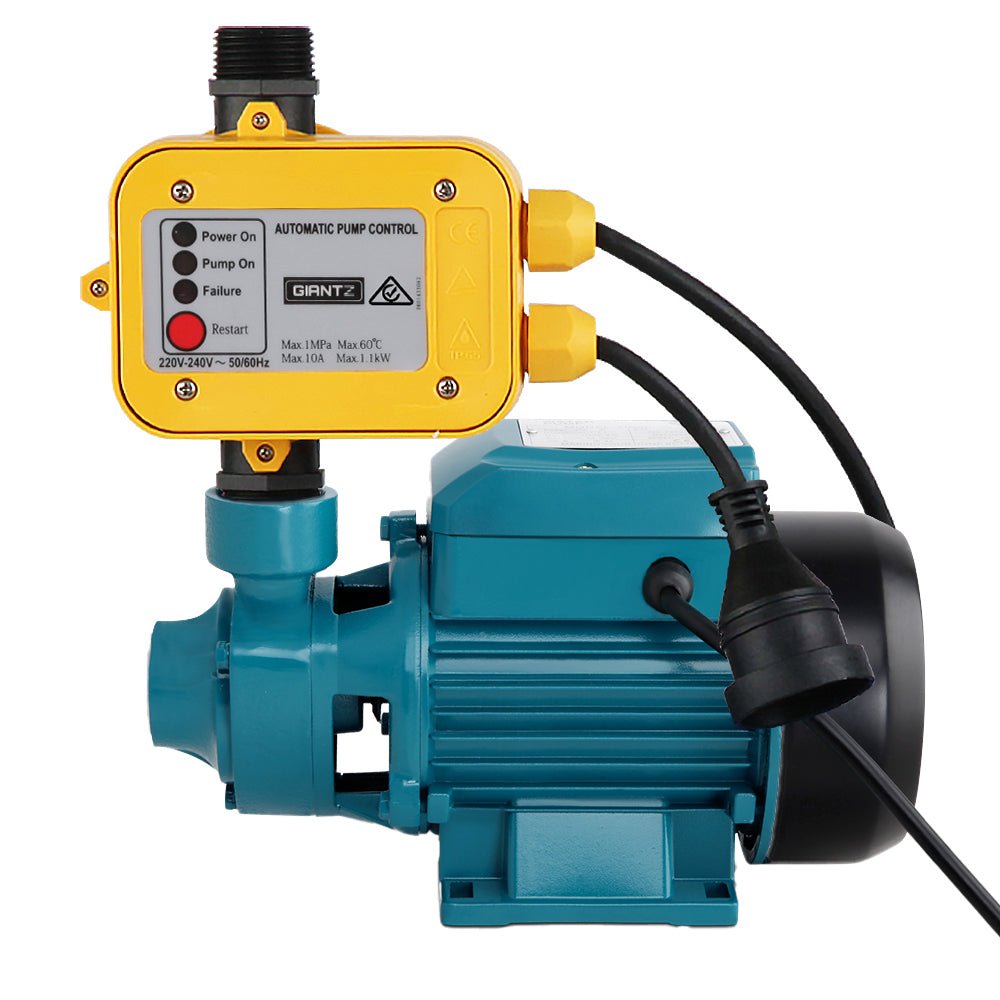 Giantz Peripheral Water Pump With Auto Controller - 35L/min