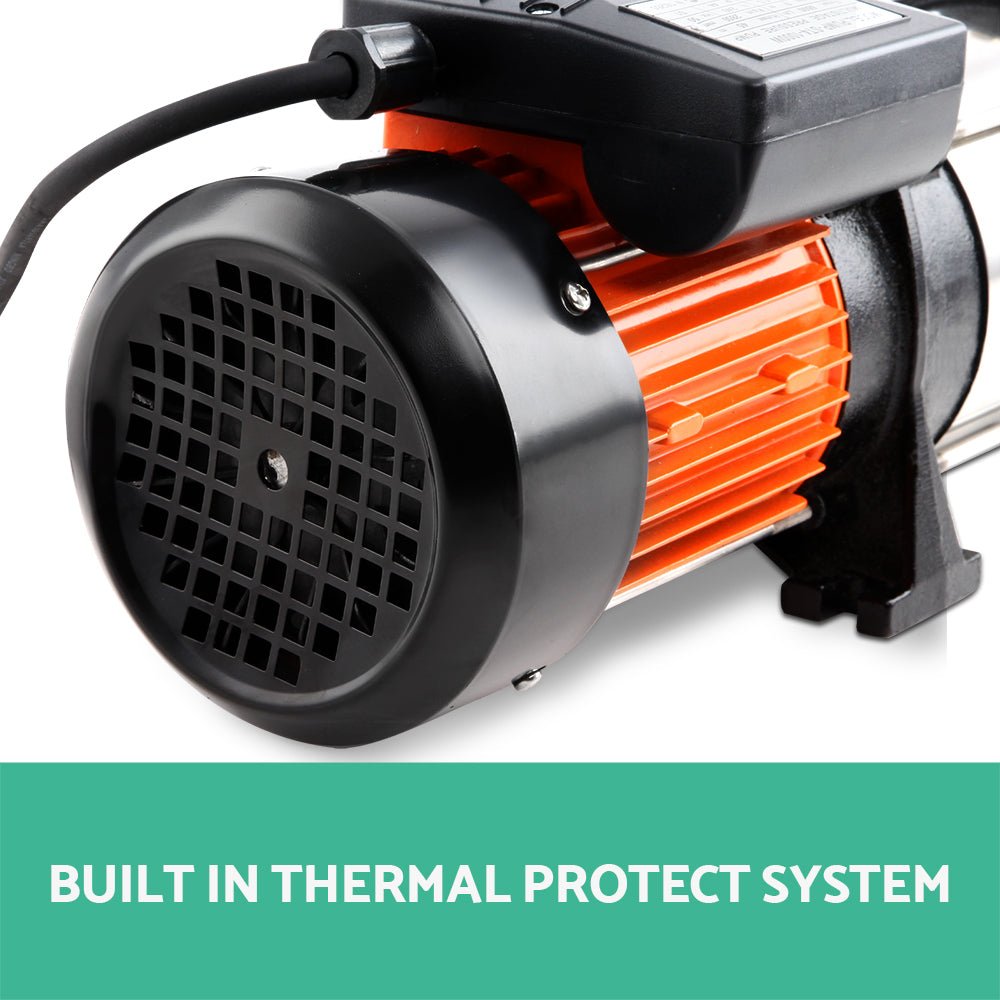 Giantz Multi Stage Water Pressure Pump - 12600L/hr - 58m Head