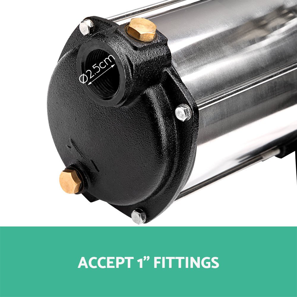 Giantz Multi Stage Water Pressure Pump - 12600L/hr - 58m Head